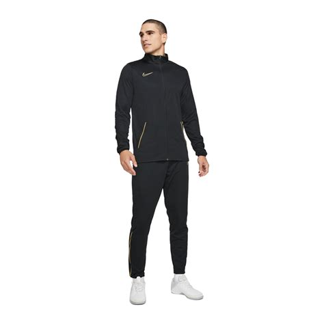 nike anzug schwarz gold|Schwarze Trainingsanzüge .